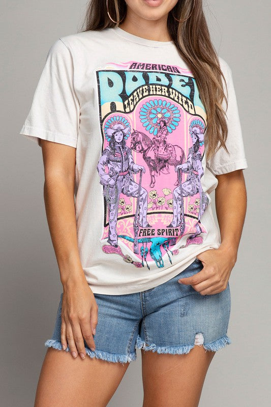 American Rodeo Graphic Top (DS)