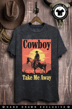 Load image into Gallery viewer, Cowboy Take Me Away Graphic Top (DS)
