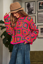 Load image into Gallery viewer, The Lexi Crochet Sweater (DS)
