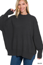 Load image into Gallery viewer, Side Slit Oversized Sweater (DS)
