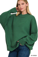 Load image into Gallery viewer, Side Slit Oversized Sweater (DS)
