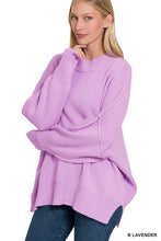 Load image into Gallery viewer, Side Slit Oversized Sweater (DS)
