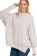 Load image into Gallery viewer, Side Slit Oversized Sweater (DS)
