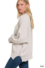 Load image into Gallery viewer, Side Slit Oversized Sweater (DS)
