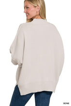 Load image into Gallery viewer, Side Slit Oversized Sweater (DS)
