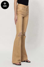 Load image into Gallery viewer, Curvy High Rise Flare Jeans (DS)
