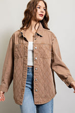 Load image into Gallery viewer, Quilted Button Down Jacket (DS)
