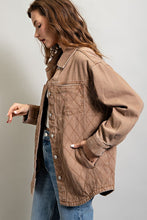 Load image into Gallery viewer, Quilted Button Down Jacket (DS)
