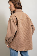 Load image into Gallery viewer, Quilted Button Down Jacket (DS)
