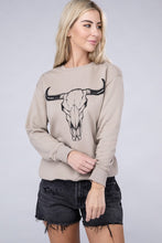 Load image into Gallery viewer, Cow Skull Sweatshirts (DS)
