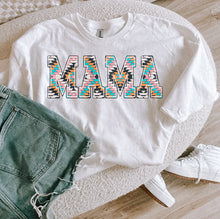 Load image into Gallery viewer, Pink Aztec Mama Tee or Pullover
