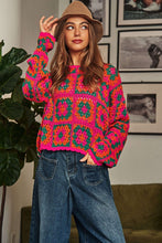 Load image into Gallery viewer, The Lexi Crochet Sweater (DS)
