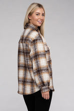 Load image into Gallery viewer, Cozy Plaid Flannel Shacket (DS)
