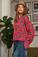 Load image into Gallery viewer, The Lexi Crochet Sweater (DS)
