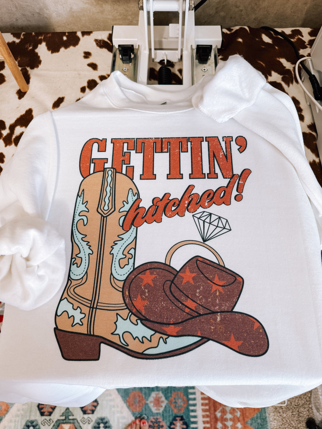 Gettin’ Hitched Tee or Pullover