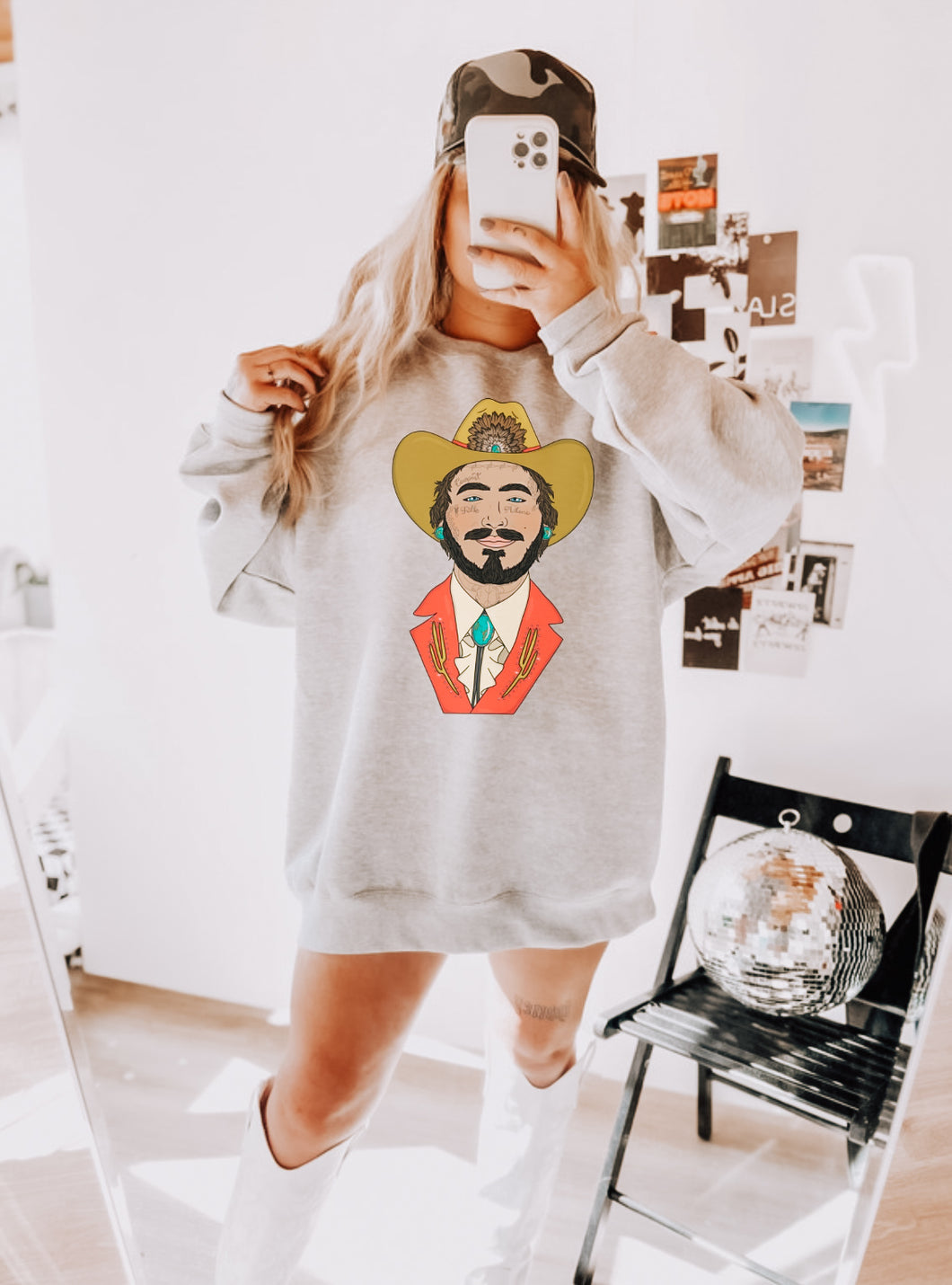 Posty Cowboy pullover or tee