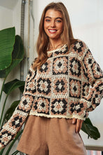 Load image into Gallery viewer, The Lexi Crochet Sweater (DS)
