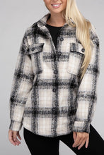 Load image into Gallery viewer, Cozy Plaid Flannel Shacket (DS)
