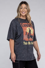 Load image into Gallery viewer, Curvy - Cowboy Take Me Away Graphic Top (DS)
