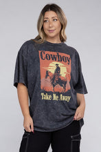 Load image into Gallery viewer, Curvy - Cowboy Take Me Away Graphic Top (DS)
