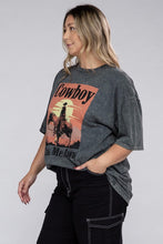 Load image into Gallery viewer, Curvy - Cowboy Take Me Away Graphic Top (DS)
