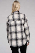 Load image into Gallery viewer, Cozy Plaid Flannel Shacket (DS)
