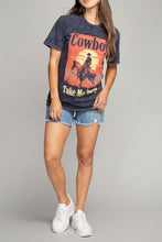 Load image into Gallery viewer, Cowboy Take Me Away Graphic Top (DS)
