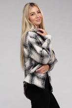 Load image into Gallery viewer, Cozy Plaid Flannel Shacket (DS)
