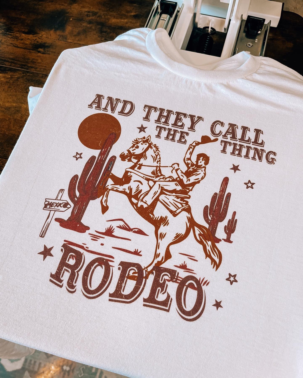 Call The Thing Rodeo Tee