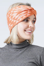 Load image into Gallery viewer, Geometrical Design Knitted Headband
