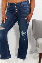 Load image into Gallery viewer, Kancan *all sizes* Reese Midrise Button Fly Flare Jeans (DS)
