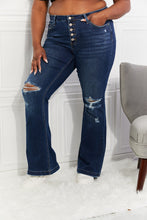 Load image into Gallery viewer, Kancan *all sizes* Reese Midrise Button Fly Flare Jeans (DS)
