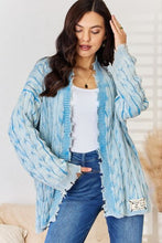 Load image into Gallery viewer, POL Cable-Knit Open Front Sweater Cardigan (DS)
