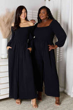 Load image into Gallery viewer, Double Take Square Neck Jumpsuit with Pockets (DS)
