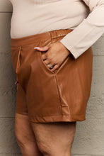 Load image into Gallery viewer, The Braxton Leather Shorts *full size range* (DS)
