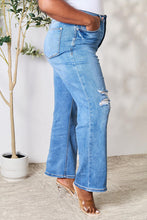 Load image into Gallery viewer, Judy Blue Full Size High Waist Distressed Jeans (DS)
