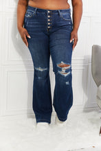 Load image into Gallery viewer, Kancan *all sizes* Reese Midrise Button Fly Flare Jeans (DS)
