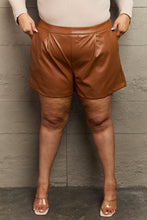 Load image into Gallery viewer, The Braxton Leather Shorts *full size range* (DS)
