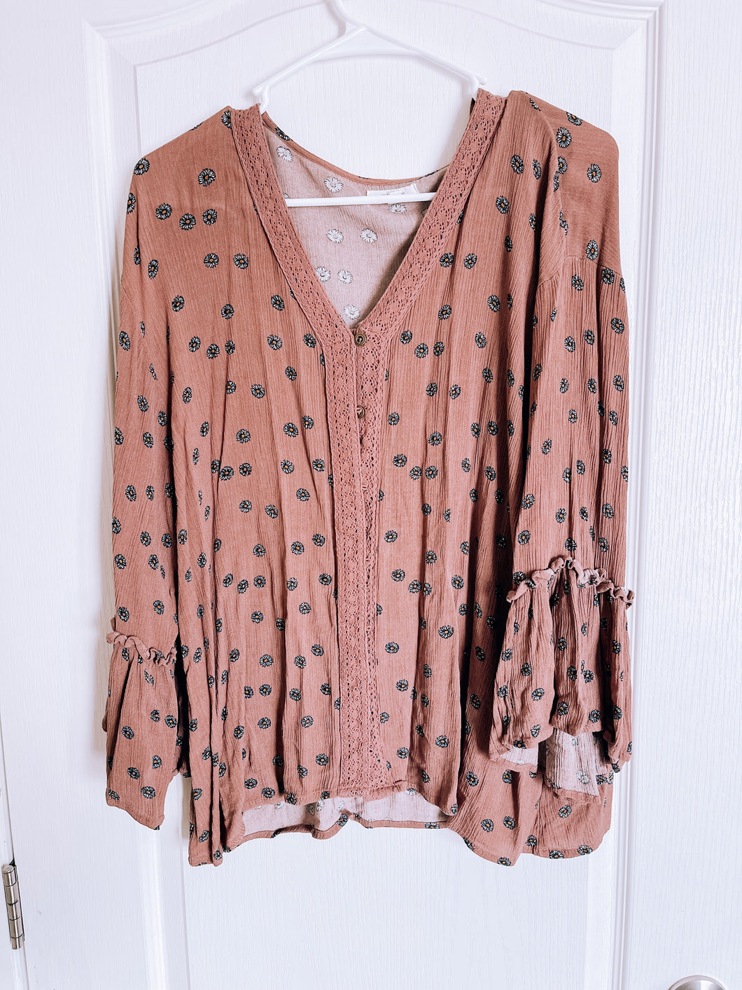 Floral western blouse