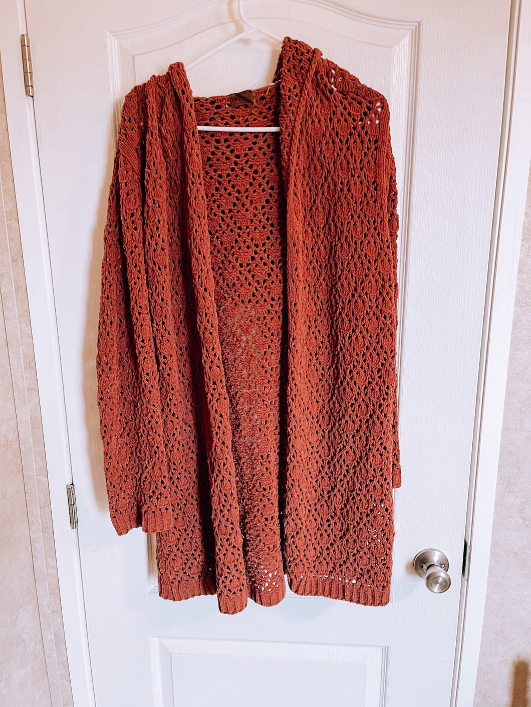 Sweater cardigan / duster