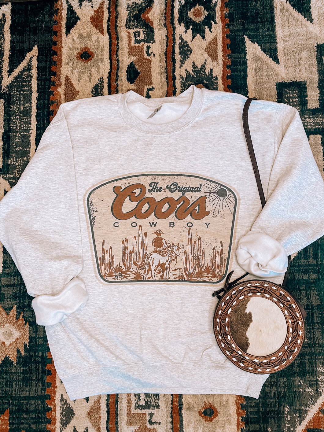 Original Coors Cowboy pullover